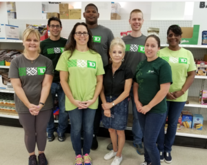 Read more about the article TD Bank Lends a hand!