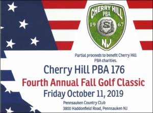 Read more about the article Cherry Hill PBA 176 Fourth Annual Fall Golf Classic –  Friday October 11, 2019