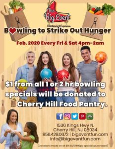 Read more about the article Bowling to STRIKE OUT Hunger – Feb 2020