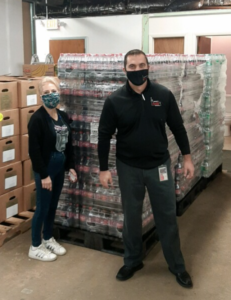 Read more about the article LIBERTY COCA COLA donated 5 pallets of product , a really Great! Corporate Sponsor
