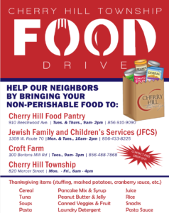 Read more about the article Cherry Hill Township Thanksgiving Food Drive