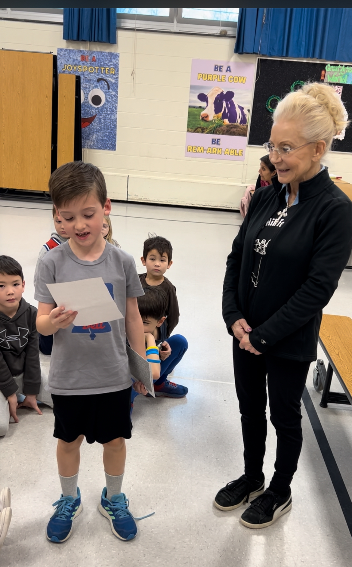Sacc Program Visiting students at Knight school's afternoon SACC program! - Cherry ...